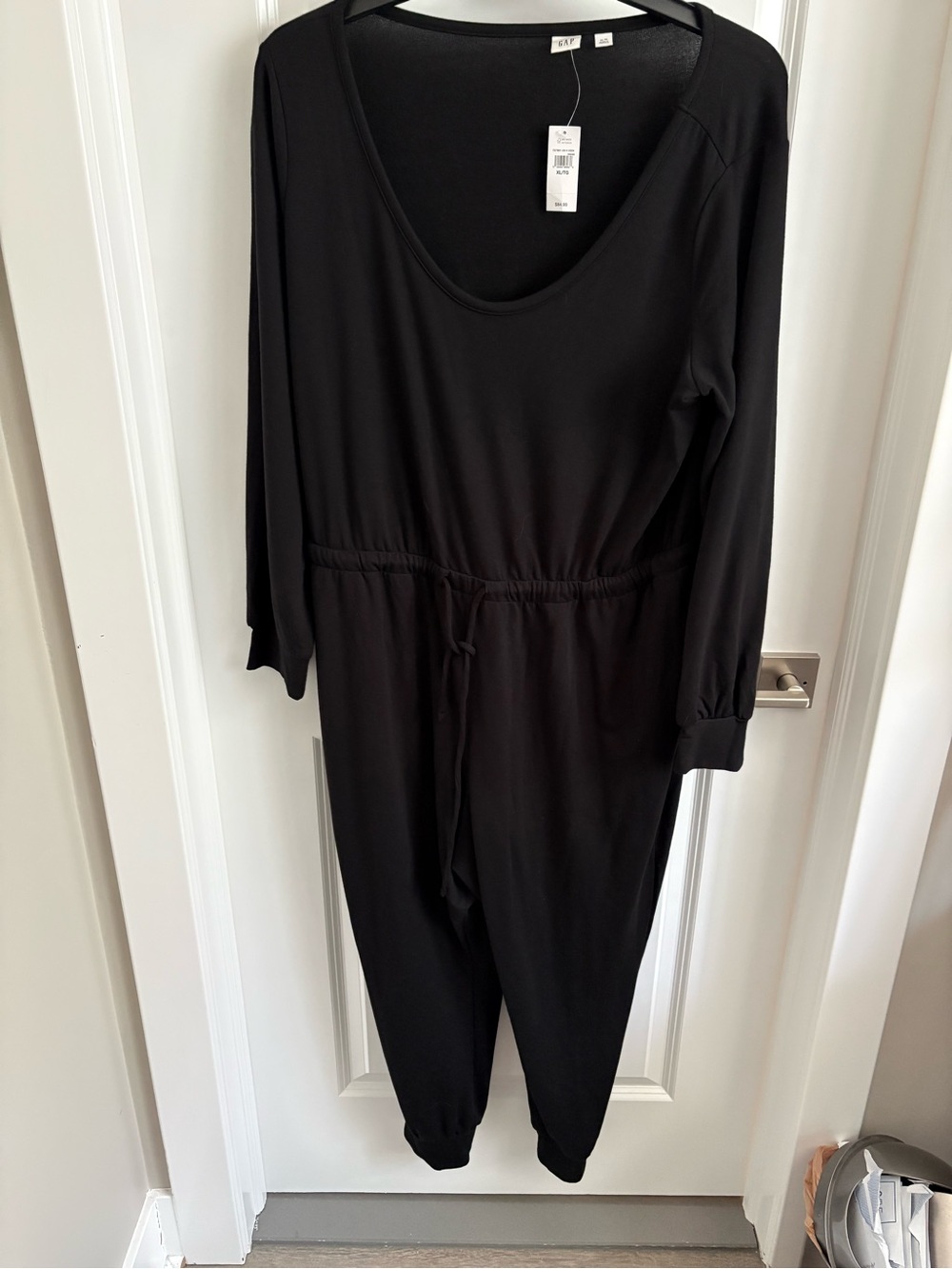 GAP Black Long Sleeve Jumpsuit XL